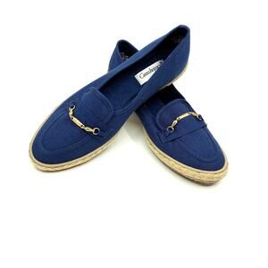 Grasshoppers by Keds slip-on espadrilles Size 7.5 M blue canvas shoes